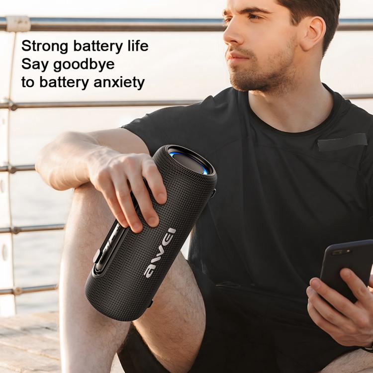 awei KA8 7W Portable Bluetooth Speaker with RGB Light