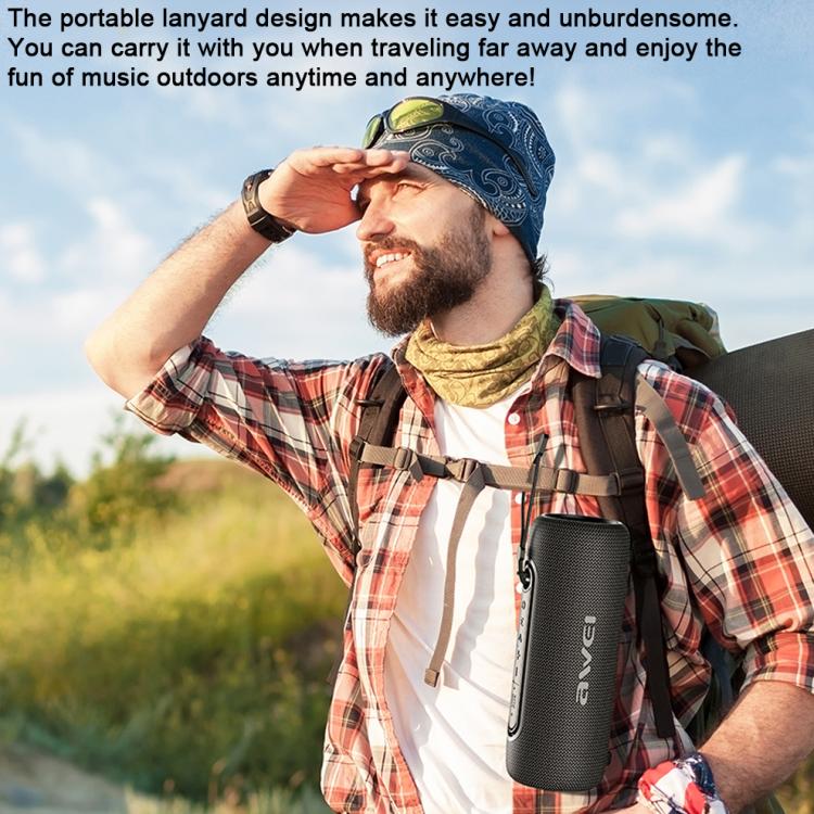 awei KA8 7W Portable Bluetooth Speaker with RGB Light