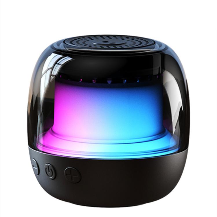 M88 Portable Gyro RGB Atmosphere Light Bluetooth Speaker Subwoofer