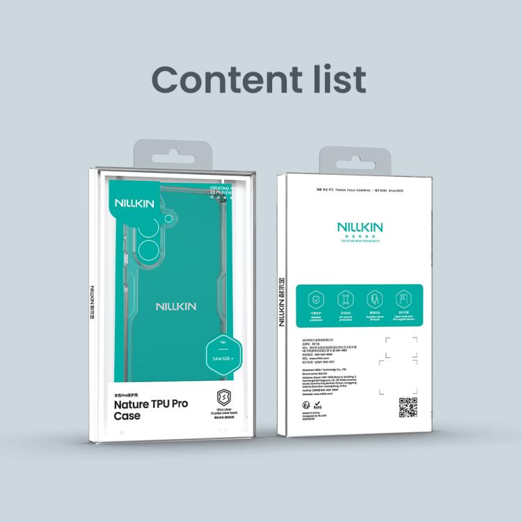 NILLKIN PC + TPU Phone Case, For Samsung Galaxy S26+ 5G, For Samsung Galaxy S26 Ultra 5G, For Samsung Galaxy S26 5G, For Samsung Galaxy S25 5G, For Samsung Galaxy S25 Ultra 5G