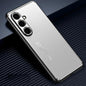 Frosted Metal Phone Case, For Samsung Galaxy S26+ 5G, For Samsung Galaxy S26 Ultra 5G, For Samsung Galaxy S26 5G, For Samsung Galaxy S25 5G, For Samsung Galaxy S25 Ultra 5G
