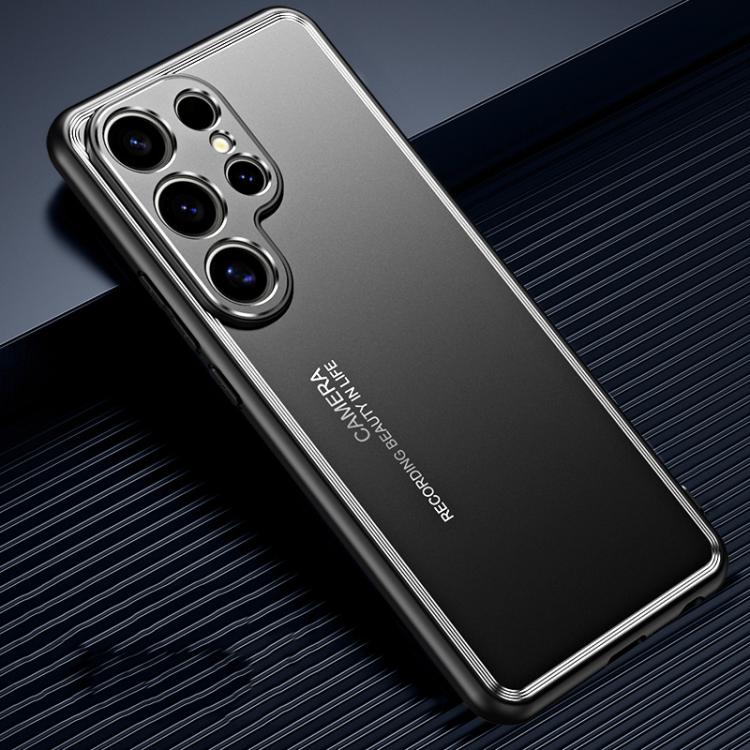 Frosted Metal Phone Case, For Samsung Galaxy S26+ 5G, For Samsung Galaxy S26 Ultra 5G, For Samsung Galaxy S26 5G, For Samsung Galaxy S25 5G, For Samsung Galaxy S25 Ultra 5G