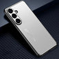 Frosted Metal Phone Case, For Samsung Galaxy S26+ 5G, For Samsung Galaxy S26 Ultra 5G, For Samsung Galaxy S26 5G, For Samsung Galaxy S25 5G, For Samsung Galaxy S25 Ultra 5G