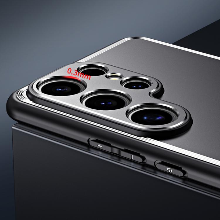 Frosted Metal Phone Case, For Samsung Galaxy S26+ 5G, For Samsung Galaxy S26 Ultra 5G, For Samsung Galaxy S26 5G, For Samsung Galaxy S25 5G, For Samsung Galaxy S25 Ultra 5G