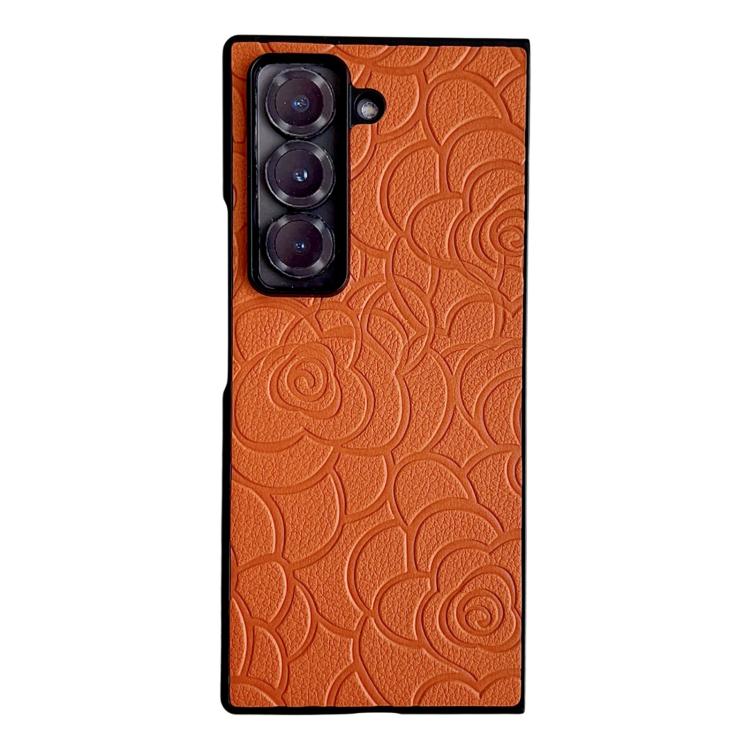 Impression Camellia Pattern Protective Phone Case