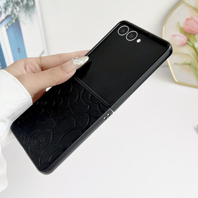 Impression Camellia Pattern Protective Phone Case