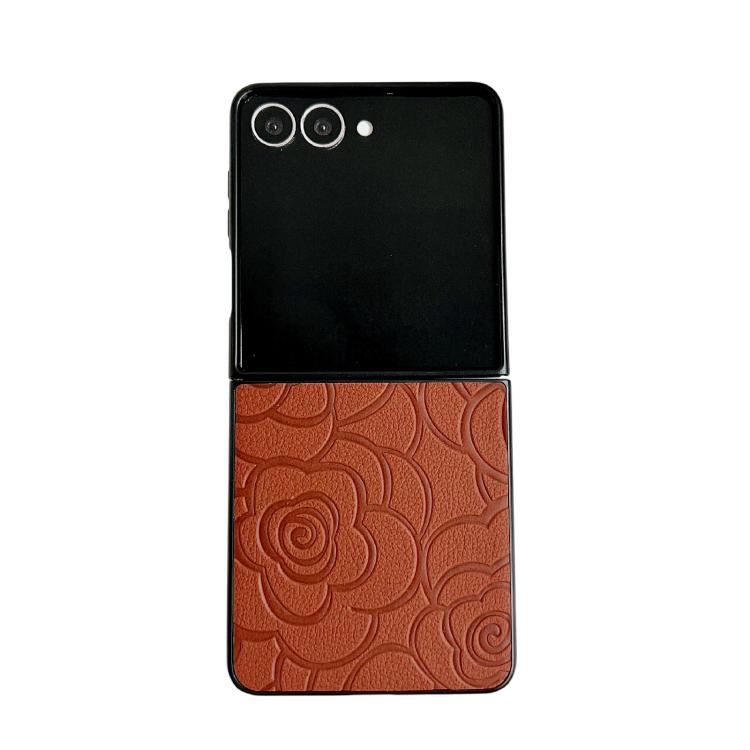 Impression Camellia Pattern Protective Phone Case