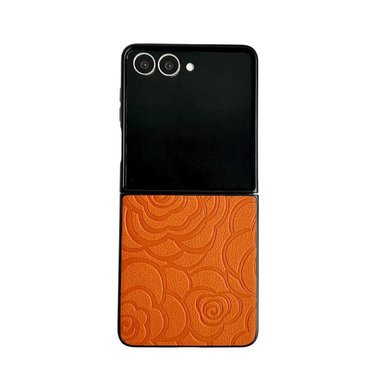 Impression Camellia Pattern Protective Phone Case
