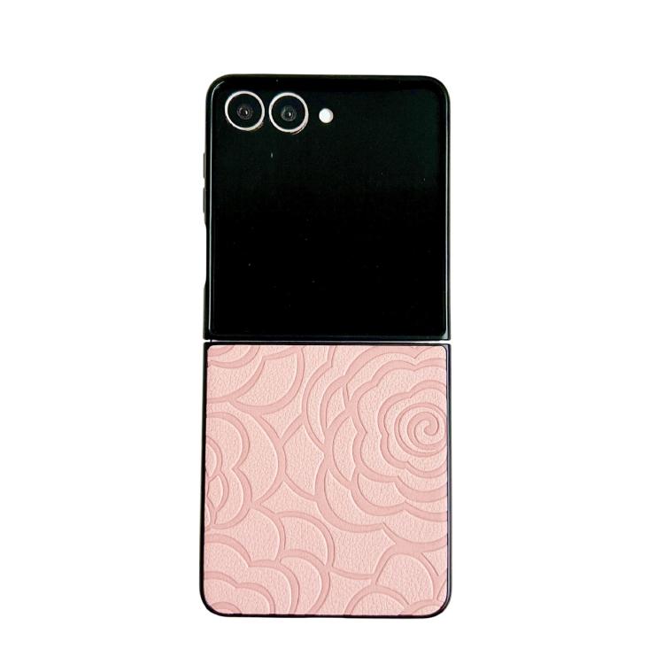 Impression Camellia Pattern Protective Phone Case