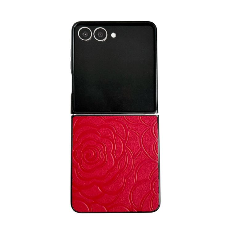 Impression Camellia Pattern Protective Phone Case