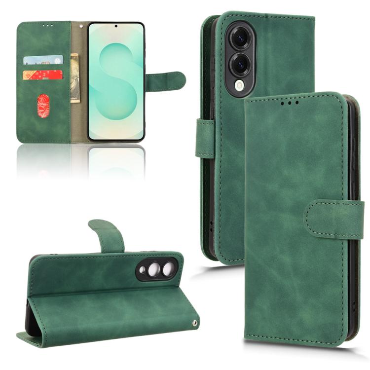 Skin Feel Magnetic Flip Leather Phone Case, For Galaxy S27 Ultra 5G, For Galaxy S27 Pro 5G, For Galaxy S26 FE 5G, For Samsung Galaxy S26+ 5G, For Samsung Galaxy S26 5G, For Samsung Galaxy S25 FE 5G, For Samsung Galaxy M36 5G                            ...