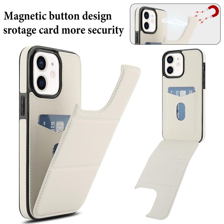 Tri-fold Holder Leather Phone Case with Card Slot