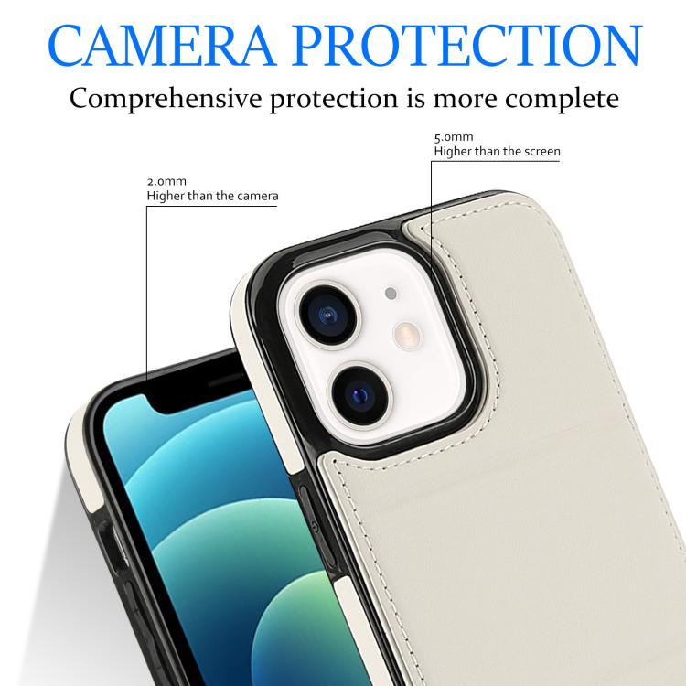 Tri-fold Holder Leather Phone Case with Card Slot