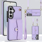 RFID Card Slot Phone Case with Long Lanyard, For Samsung Galaxy S26+ 5G, For Samsung Galaxy S26 Ultra 5G, For Samsung Galaxy S26 5G, For Samsung Galaxy S25 5G, For Samsung Galaxy S25+ 5G, For Samsung Galaxy S25 Ultra 5G, For Samsung Galaxy S24 Ultra 5G...