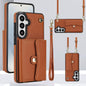RFID Card Slot Phone Case with Long Lanyard, For Samsung Galaxy S26+ 5G, For Samsung Galaxy S26 Ultra 5G, For Samsung Galaxy S26 5G, For Samsung Galaxy S25 5G, For Samsung Galaxy S25+ 5G, For Samsung Galaxy S25 Ultra 5G, For Samsung Galaxy S24 Ultra 5G...