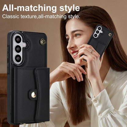 RFID Card Slot Phone Case with Long Lanyard, For Samsung Galaxy S26+ 5G, For Samsung Galaxy S26 Ultra 5G, For Samsung Galaxy S26 5G, For Samsung Galaxy S25 5G, For Samsung Galaxy S25+ 5G, For Samsung Galaxy S25 Ultra 5G, For Samsung Galaxy S24 Ultra 5G...