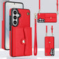 RFID Card Slot Phone Case with Long Lanyard, For Samsung Galaxy S26+ 5G, For Samsung Galaxy S26 Ultra 5G, For Samsung Galaxy S26 5G, For Samsung Galaxy S25 5G, For Samsung Galaxy S25+ 5G, For Samsung Galaxy S25 Ultra 5G, For Samsung Galaxy S24 Ultra 5G...