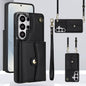 RFID Card Slot Phone Case with Long Lanyard, For Samsung Galaxy S26+ 5G, For Samsung Galaxy S26 Ultra 5G, For Samsung Galaxy S26 5G, For Samsung Galaxy S25 5G, For Samsung Galaxy S25+ 5G, For Samsung Galaxy S25 Ultra 5G, For Samsung Galaxy S24 Ultra 5G...