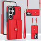 RFID Card Slot Phone Case with Long Lanyard, For Samsung Galaxy S26+ 5G, For Samsung Galaxy S26 Ultra 5G, For Samsung Galaxy S26 5G, For Samsung Galaxy S25 5G, For Samsung Galaxy S25+ 5G, For Samsung Galaxy S25 Ultra 5G, For Samsung Galaxy S24 Ultra 5G...