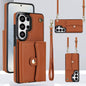 RFID Card Slot Phone Case with Long Lanyard, For Samsung Galaxy S26+ 5G, For Samsung Galaxy S26 Ultra 5G, For Samsung Galaxy S26 5G, For Samsung Galaxy S25 5G, For Samsung Galaxy S25+ 5G, For Samsung Galaxy S25 Ultra 5G, For Samsung Galaxy S24 Ultra 5G...
