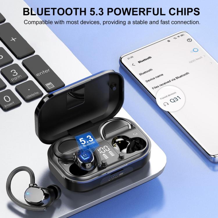 Q31 Ear-mounted ENC Noise Reduction Wireless Bluetooth Earphone