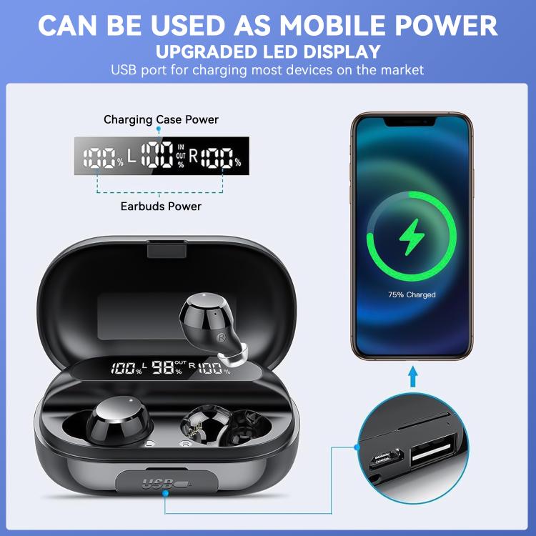 S20 Noise Reduction Touch Wireless Bluetooth Earphone