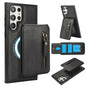 Zipper Wallet Split MagSafe Leather Back Phone Case, For Samsung Galaxy S23+ 5G, For Samsung Galaxy S23 5G, For Samsung Galaxy S22 Ultra 5G, For Samsung Galaxy S22+ 5G, For Samsung Galaxy S22 5G, For Samsung Galaxy S21 FE 5G