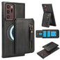 Zipper Wallet Split MagSafe Leather Back Phone Case, For Samsung Galaxy S21 5G, For Samsung Galaxy S21+ 5G, For Samsung Galaxy S21 Ultra 5G, For Samsung Galaxy Note20 Ultra, For Samsung Galaxy Note20