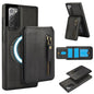 Zipper Wallet Split MagSafe Leather Back Phone Case, For Samsung Galaxy S21 5G, For Samsung Galaxy S21+ 5G, For Samsung Galaxy S21 Ultra 5G, For Samsung Galaxy Note20 Ultra, For Samsung Galaxy Note20