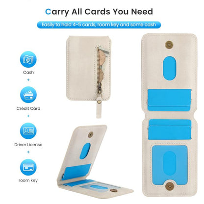 Zipper Wallet Split MagSafe Leather Back Phone Case, For Samsung Galaxy S24 FE 5G, For Samsung Galaxy S24 Ultra 5G, For Samsung Galaxy S24+ 5G, For Samsung Galaxy S24 5G, For Samsung Galaxy S23 FE 5G, For Samsung Galaxy S23 Ultra 5G