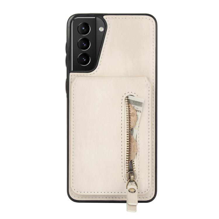Zipper Wallet Split MagSafe Leather Back Phone Case, For Samsung Galaxy S21 5G, For Samsung Galaxy S21+ 5G, For Samsung Galaxy S21 Ultra 5G, For Samsung Galaxy Note20 Ultra, For Samsung Galaxy Note20