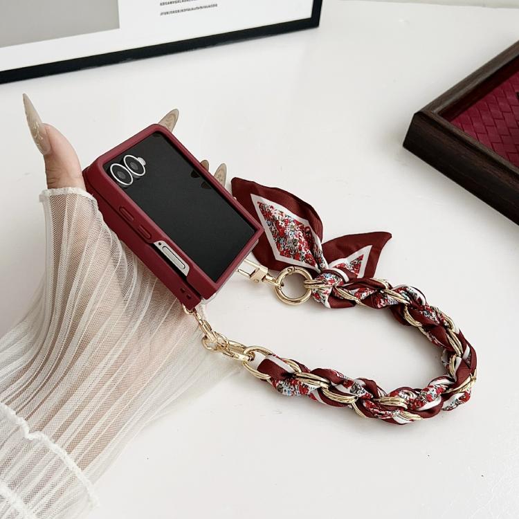 Luck Flower Pattern TPU Phone Case With Strap