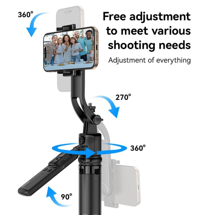 Yesido SF23 Face Tracking Tripod Bluetooth Selfie Stick