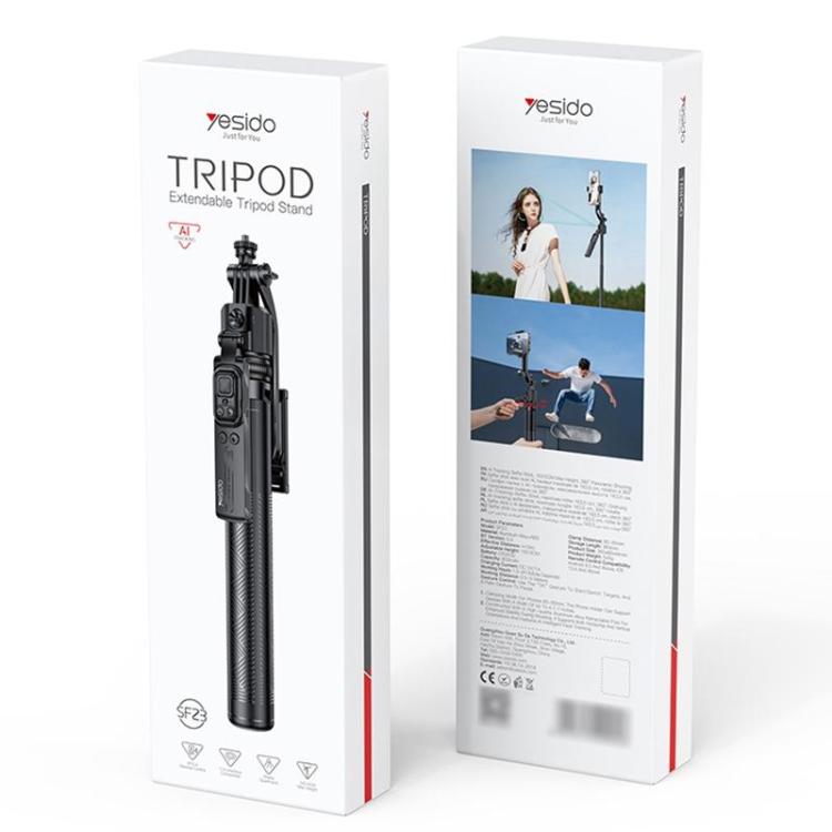 Yesido SF23 Face Tracking Tripod Bluetooth Selfie Stick