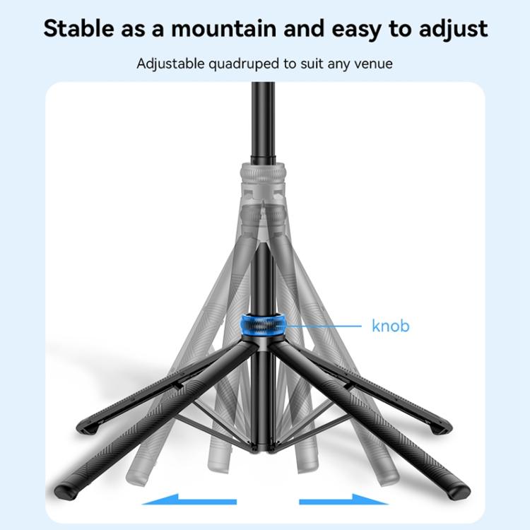 Yesido SF23 Face Tracking Tripod Bluetooth Selfie Stick