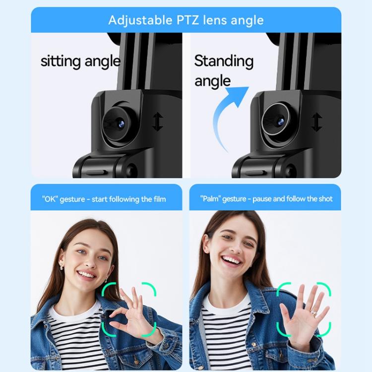 Yesido SF23 Face Tracking Tripod Bluetooth Selfie Stick