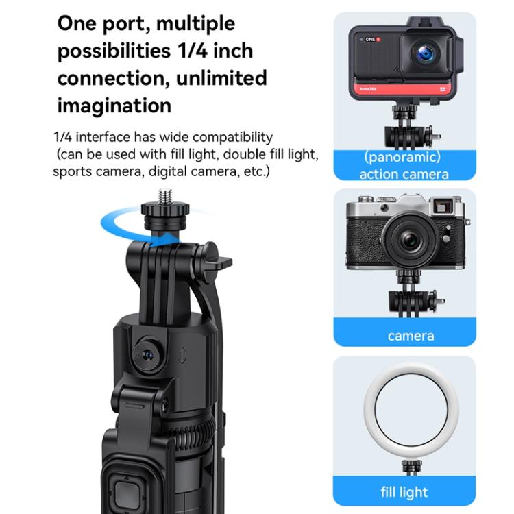 Yesido SF23 Face Tracking Tripod Bluetooth Selfie Stick