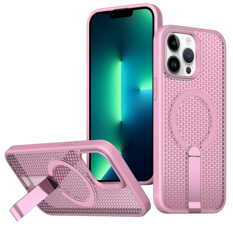 Honeycomb Cooling MagSafe Holder Phone Case