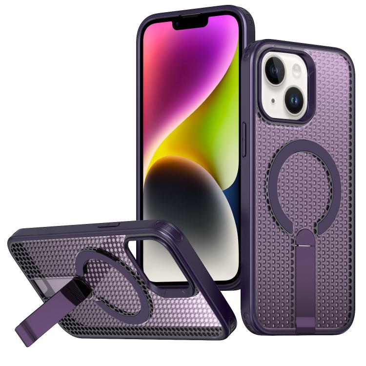 Honeycomb Cooling MagSafe Holder Phone Case