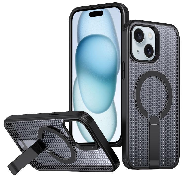 Honeycomb Cooling MagSafe Holder Phone Case