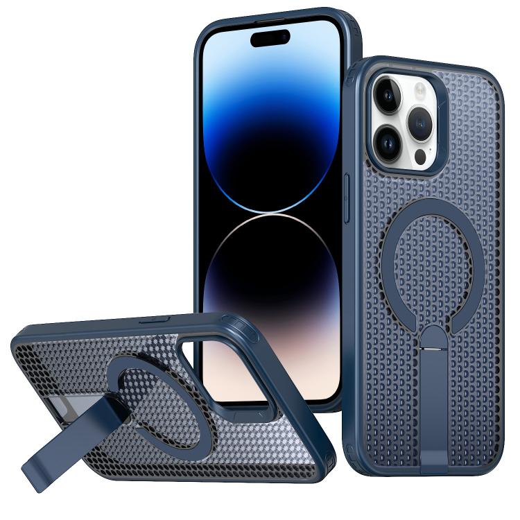 Honeycomb Cooling MagSafe Holder Phone Case