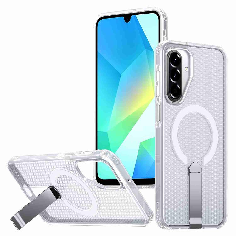 Honeycomb Cooling MagSafe Holder Phone Case, For Samsung Galaxy S26 Ultra 5G, For Samsung Galaxy A07 4G, For Samsung Galaxy A17 5G, For Samsung Galaxy M56 / F56 5G, For Samsung Galaxy A06 5G / 4G, For Samsung Galaxy S25 5G / S24 5G                     ...