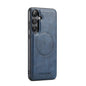 Fierre Shann FS-027 Cowhide Texture MagSafe Magnetic Phone Case, For Samsung Galaxy S26+ 5G, For Samsung Galaxy S26 Ultra 5G, For Samsung Galaxy S26 5G, For Samsung Galaxy S25 5G, For Samsung Galaxy S25+ 5G, For Samsung Galaxy S25 Ultra 5G             ...