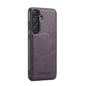 Fierre Shann FS-027 Cowhide Texture MagSafe Magnetic Phone Case, For Samsung Galaxy S26+ 5G, For Samsung Galaxy S26 Ultra 5G, For Samsung Galaxy S26 5G, For Samsung Galaxy S25 5G, For Samsung Galaxy S25+ 5G, For Samsung Galaxy S25 Ultra 5G             ...