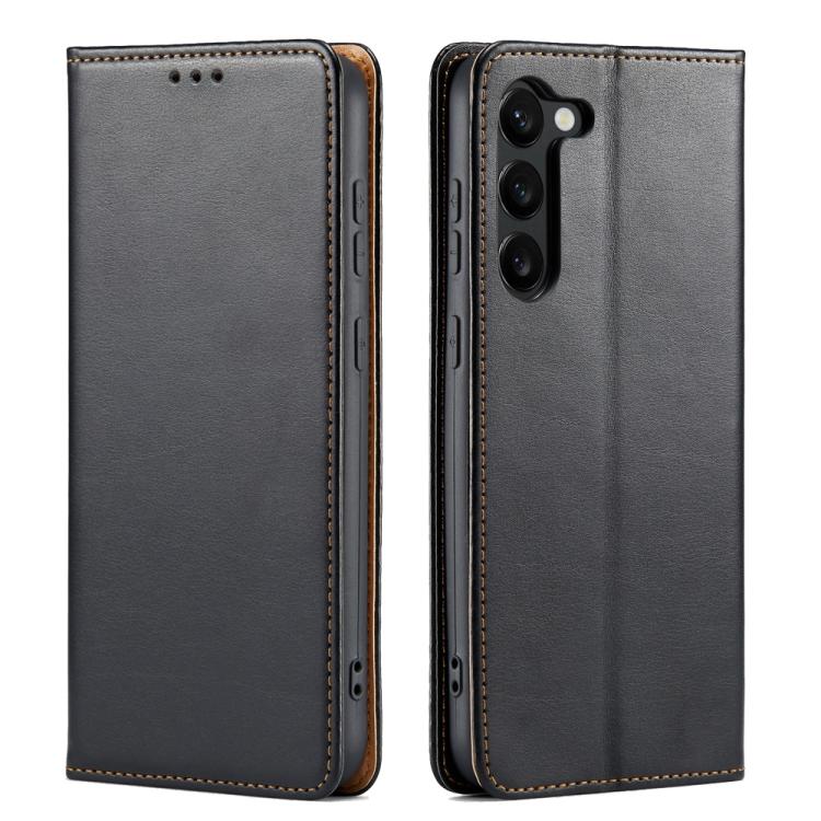 Fierre Shann PU Genuine Leather Texture Phone Case, For Samsung Galaxy S26+ 5G, For Samsung Galaxy S26 Ultra 5G, For Samsung Galaxy S26 5G, For Samsung Galaxy S25 Edge 5G, For Samsung Galaxy S25 5G, For Samsung Galaxy S25+ 5G                           ...