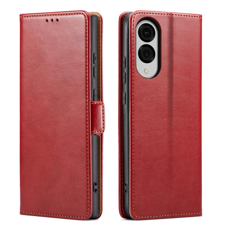 Fierre Shann PU Genuine Leather Texture Phone Case, For Samsung Galaxy S26+ 5G, For Samsung Galaxy S26 Ultra 5G, For Samsung Galaxy S26 5G, For Samsung Galaxy S25 Edge 5G, For Samsung Galaxy S25 5G, For Samsung Galaxy S25+ 5G                           ...
