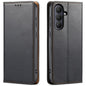 Fierre Shann PU Genuine Leather Texture Phone Case, For Samsung Galaxy S26+ 5G, For Samsung Galaxy S26 Ultra 5G, For Samsung Galaxy S26 5G, For Samsung Galaxy S25 Edge 5G, For Samsung Galaxy S25 5G, For Samsung Galaxy S25+ 5G                           ...