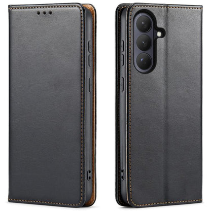 Fierre Shann PU Genuine Leather Texture Phone Case, For Samsung Galaxy S26+ 5G, For Samsung Galaxy S26 Ultra 5G, For Samsung Galaxy S26 5G, For Samsung Galaxy S25 Edge 5G, For Samsung Galaxy S25 5G, For Samsung Galaxy S25+ 5G                           ...