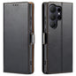 Fierre Shann PU Genuine Leather Texture Phone Case, For Samsung Galaxy S26+ 5G, For Samsung Galaxy S26 Ultra 5G, For Samsung Galaxy S26 5G, For Samsung Galaxy S25 Edge 5G, For Samsung Galaxy S25 5G, For Samsung Galaxy S25+ 5G                           ...