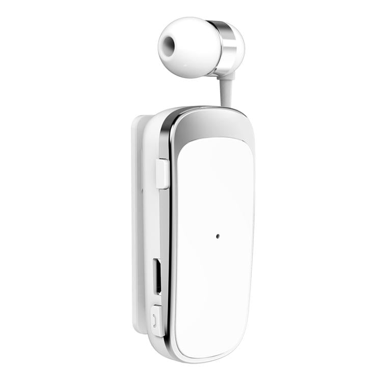 K52 Business Lavalier Retractable Cable Bluetooth Earphone